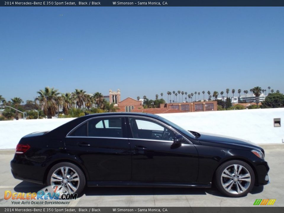 2014 Mercedes-Benz E 350 Sport Sedan Black / Black Photo #3