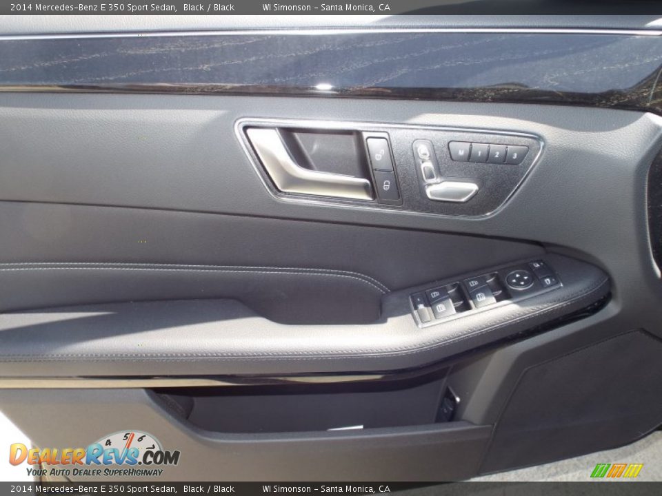 2014 Mercedes-Benz E 350 Sport Sedan Black / Black Photo #6