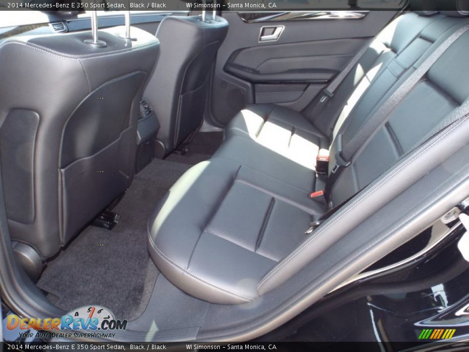 2014 Mercedes-Benz E 350 Sport Sedan Black / Black Photo #8