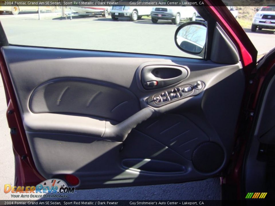 2004 Pontiac Grand Am SE Sedan Sport Red Metallic / Dark Pewter Photo #9