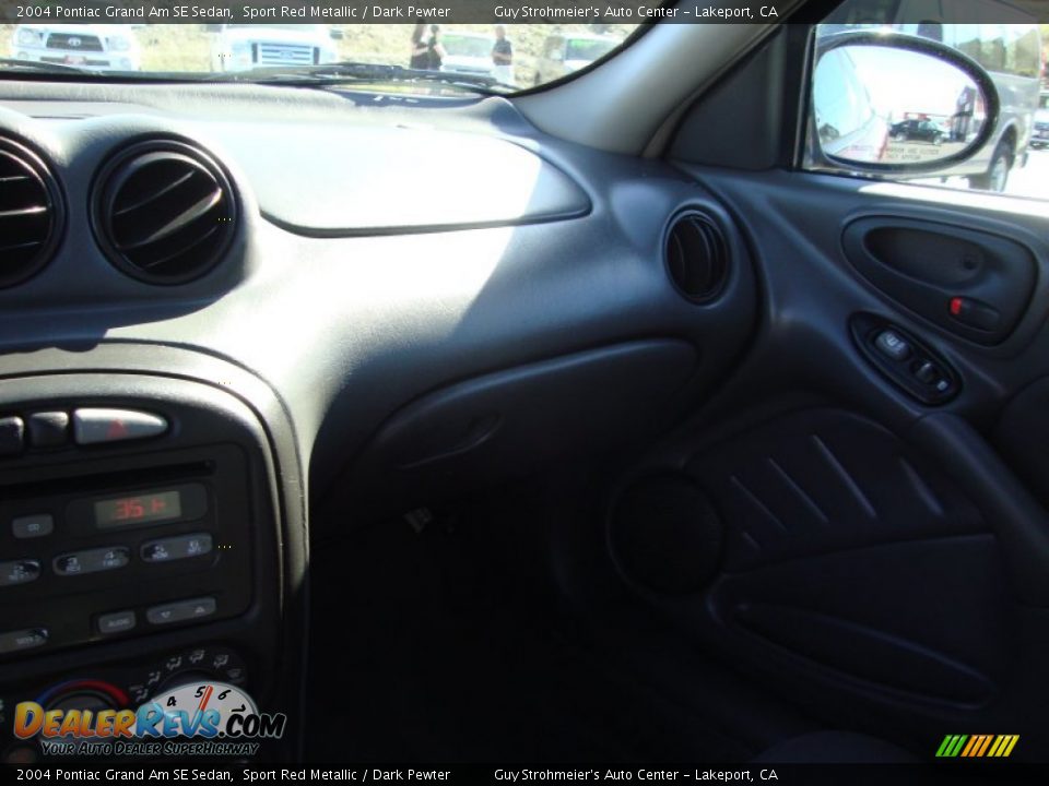 2004 Pontiac Grand Am SE Sedan Sport Red Metallic / Dark Pewter Photo #14