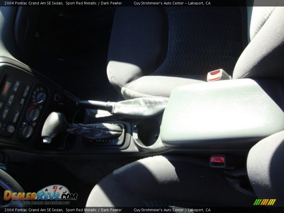 2004 Pontiac Grand Am SE Sedan Sport Red Metallic / Dark Pewter Photo #17