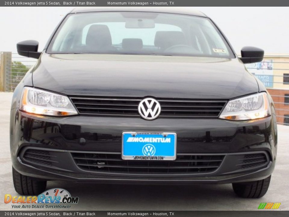 2014 Volkswagen Jetta S Sedan Black / Titan Black Photo #2