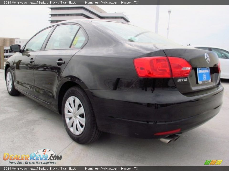 2014 Volkswagen Jetta S Sedan Black / Titan Black Photo #4