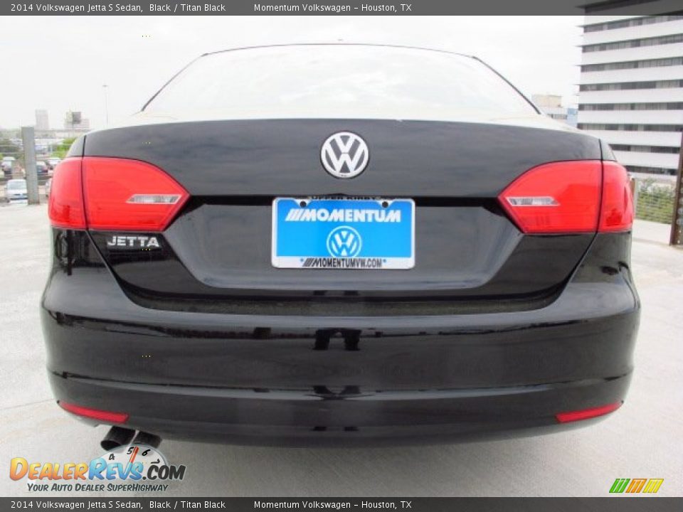 2014 Volkswagen Jetta S Sedan Black / Titan Black Photo #5