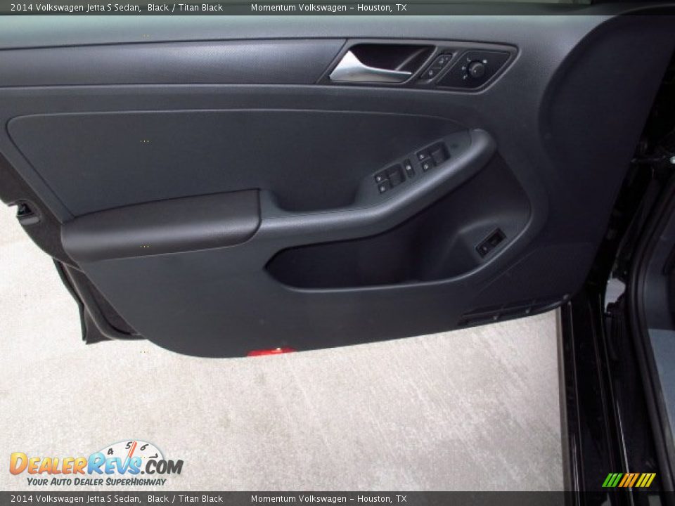 2014 Volkswagen Jetta S Sedan Black / Titan Black Photo #9