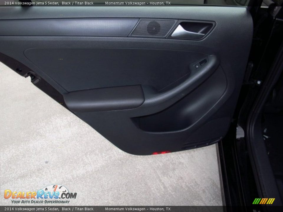2014 Volkswagen Jetta S Sedan Black / Titan Black Photo #11