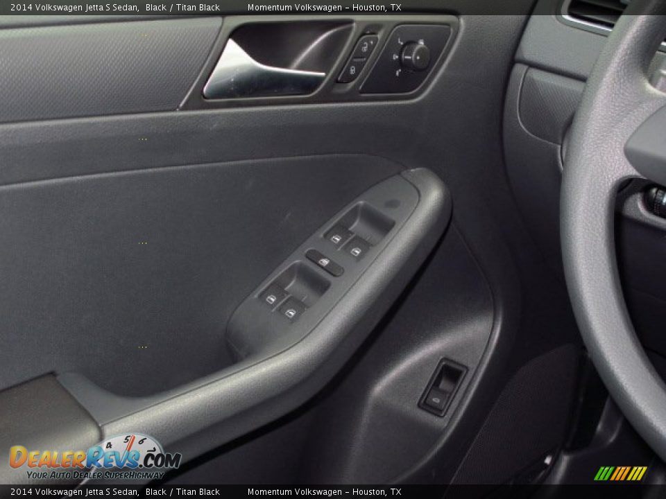 2014 Volkswagen Jetta S Sedan Black / Titan Black Photo #15