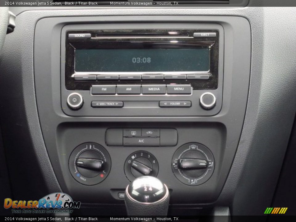 2014 Volkswagen Jetta S Sedan Black / Titan Black Photo #18