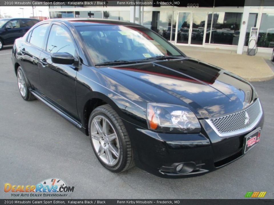 2010 Mitsubishi Galant Sport Edition Kalapana Black / Black Photo #1