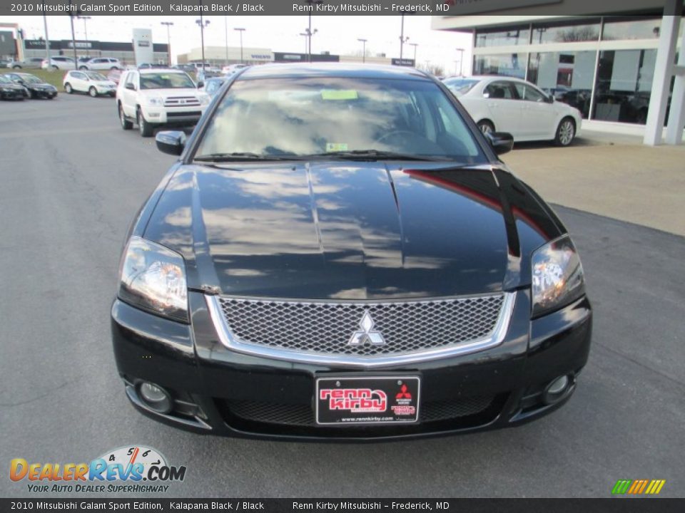2010 Mitsubishi Galant Sport Edition Kalapana Black / Black Photo #2