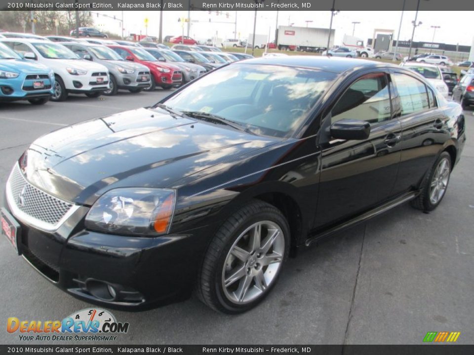 2010 Mitsubishi Galant Sport Edition Kalapana Black / Black Photo #3