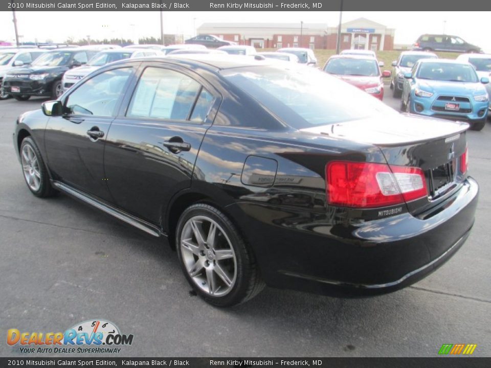 2010 Mitsubishi Galant Sport Edition Kalapana Black / Black Photo #5