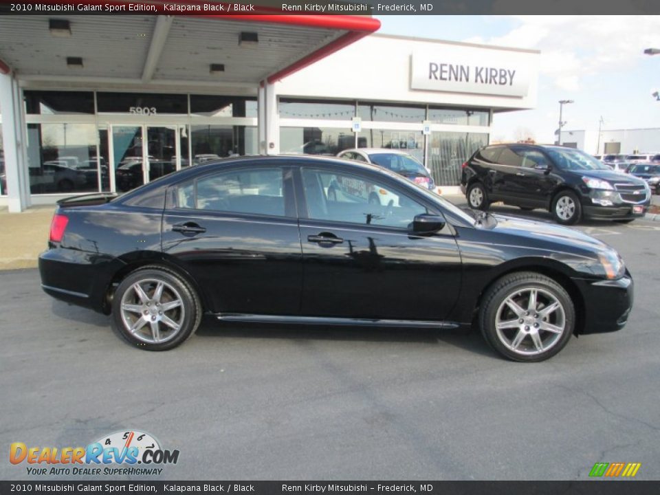 2010 Mitsubishi Galant Sport Edition Kalapana Black / Black Photo #8