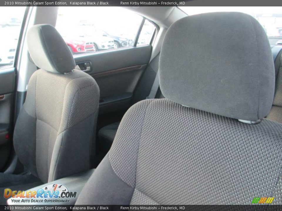 2010 Mitsubishi Galant Sport Edition Kalapana Black / Black Photo #9