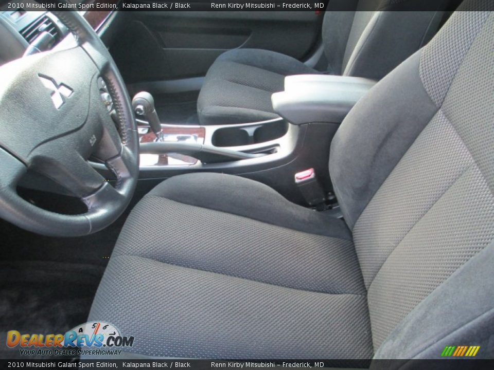 2010 Mitsubishi Galant Sport Edition Kalapana Black / Black Photo #10