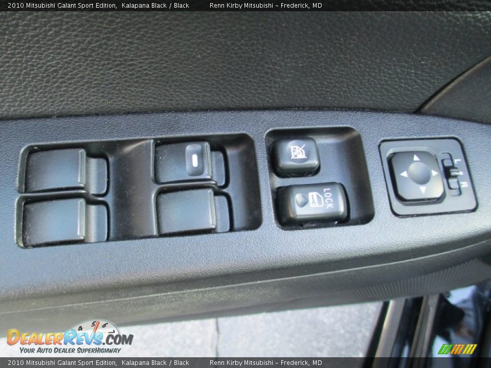 2010 Mitsubishi Galant Sport Edition Kalapana Black / Black Photo #12