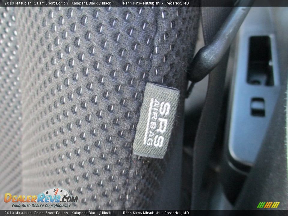 2010 Mitsubishi Galant Sport Edition Kalapana Black / Black Photo #13