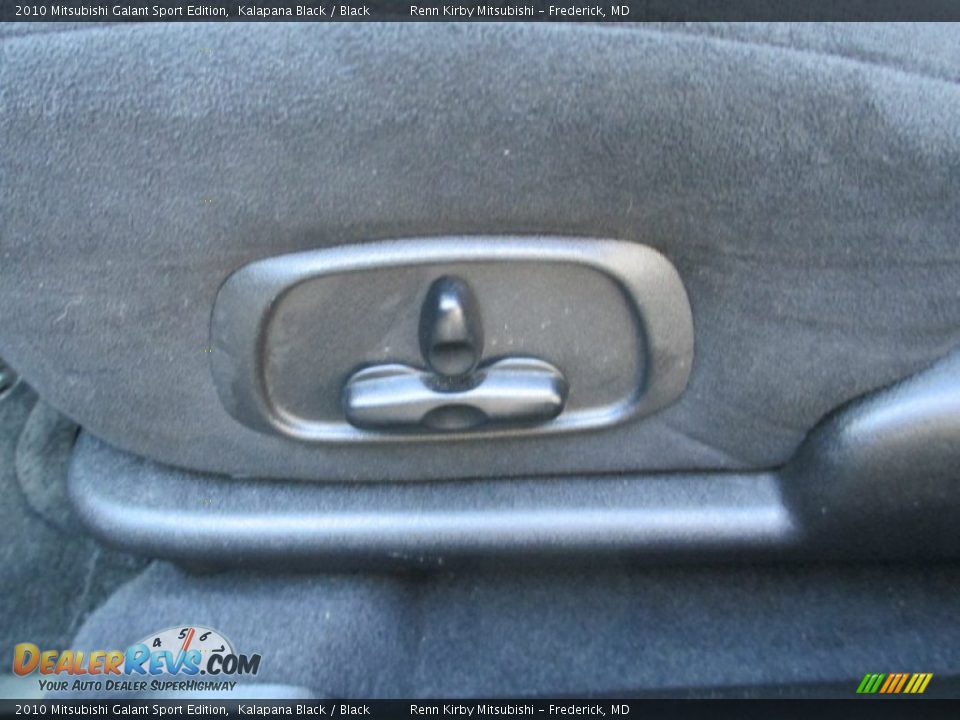 2010 Mitsubishi Galant Sport Edition Kalapana Black / Black Photo #14