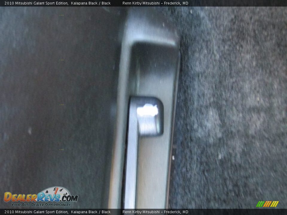 2010 Mitsubishi Galant Sport Edition Kalapana Black / Black Photo #15