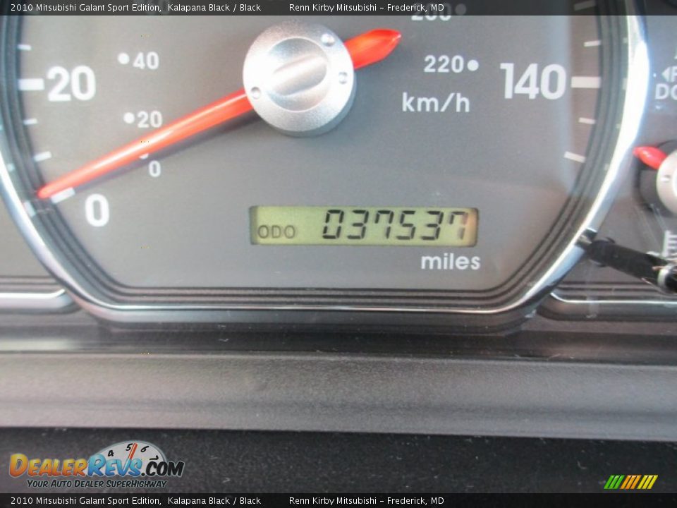 2010 Mitsubishi Galant Sport Edition Kalapana Black / Black Photo #16