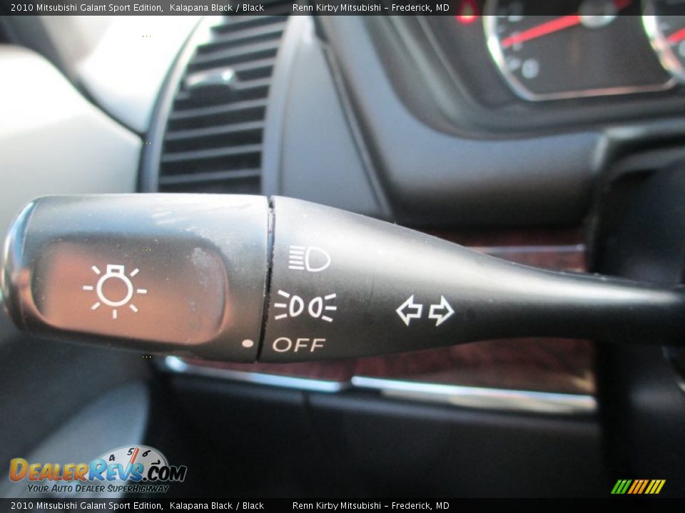 2010 Mitsubishi Galant Sport Edition Kalapana Black / Black Photo #18