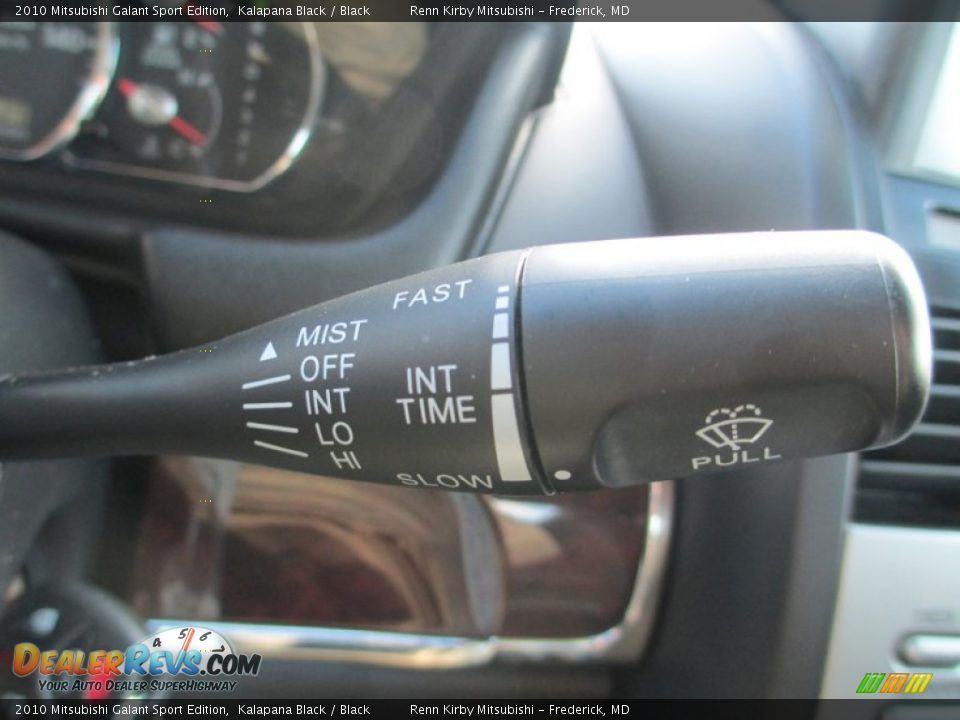 2010 Mitsubishi Galant Sport Edition Kalapana Black / Black Photo #19
