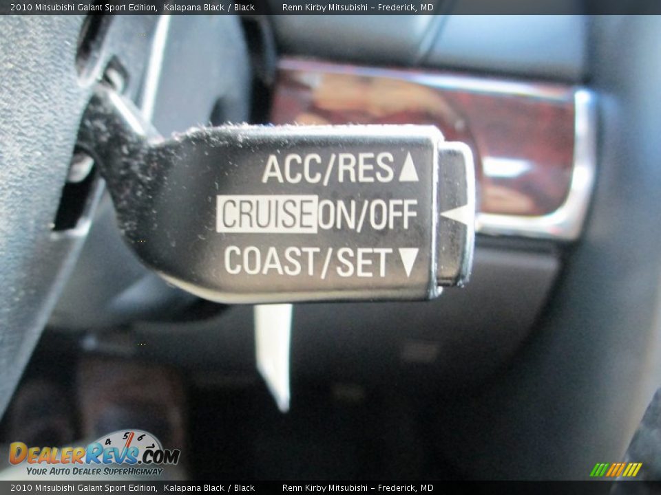 2010 Mitsubishi Galant Sport Edition Kalapana Black / Black Photo #20