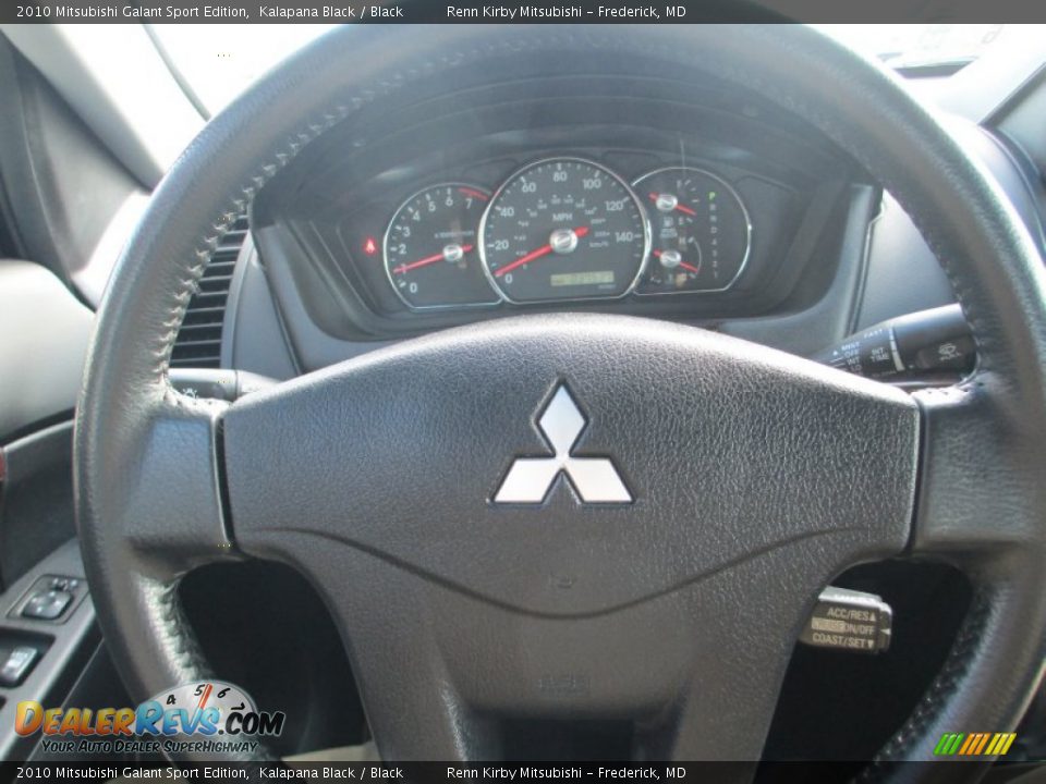 2010 Mitsubishi Galant Sport Edition Kalapana Black / Black Photo #21