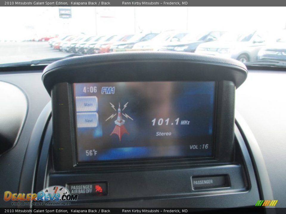 2010 Mitsubishi Galant Sport Edition Kalapana Black / Black Photo #22