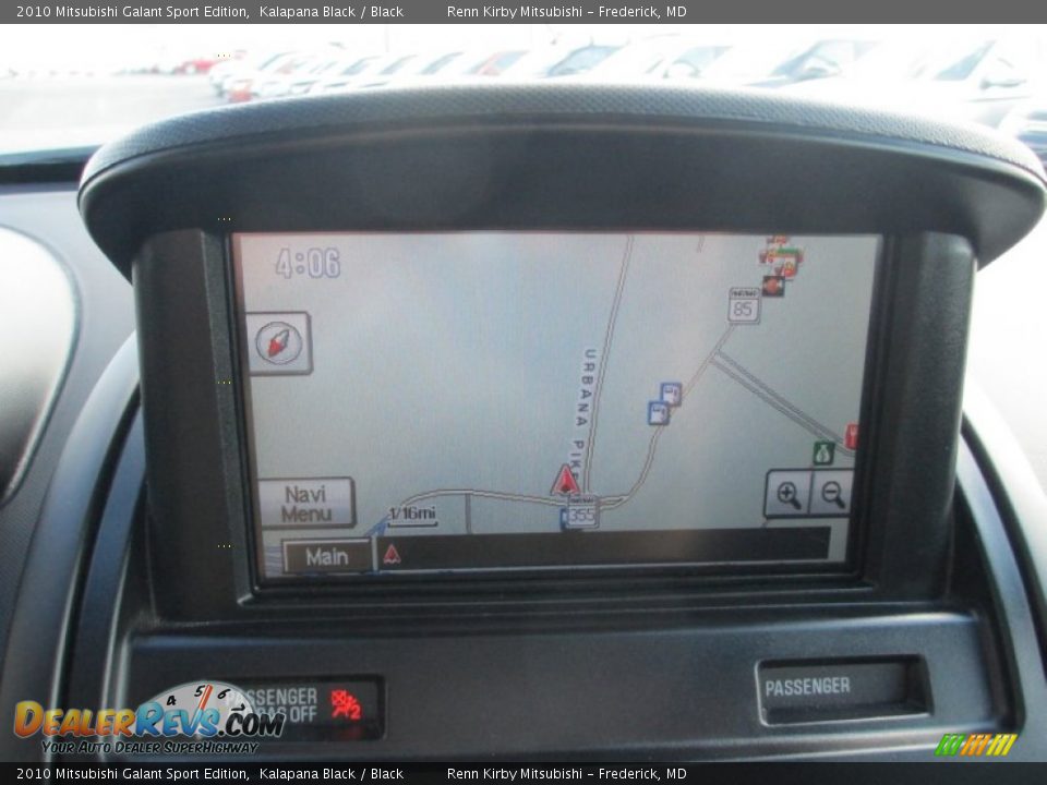 2010 Mitsubishi Galant Sport Edition Kalapana Black / Black Photo #23