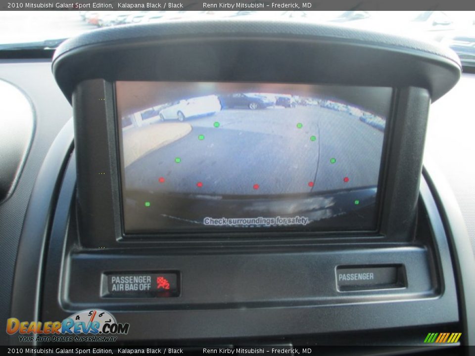 2010 Mitsubishi Galant Sport Edition Kalapana Black / Black Photo #24