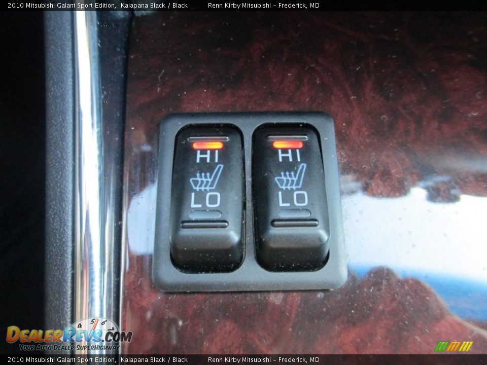 2010 Mitsubishi Galant Sport Edition Kalapana Black / Black Photo #26