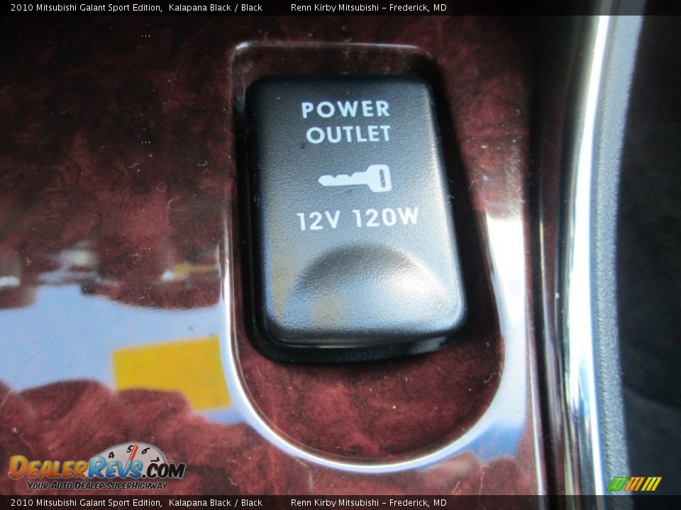 2010 Mitsubishi Galant Sport Edition Kalapana Black / Black Photo #27