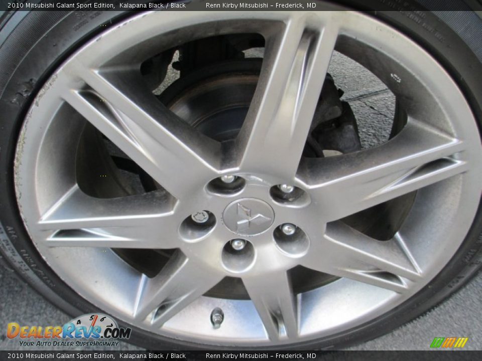 2010 Mitsubishi Galant Sport Edition Kalapana Black / Black Photo #34