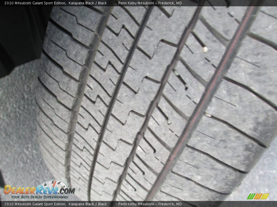 2010 Mitsubishi Galant Sport Edition Kalapana Black / Black Photo #35