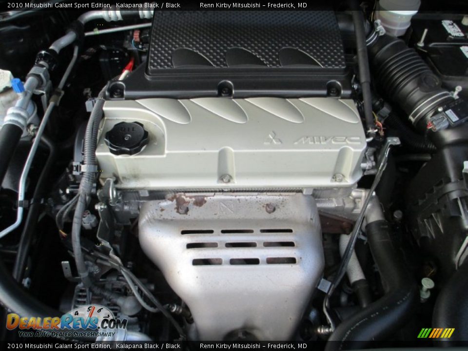 2010 Mitsubishi Galant Sport Edition Kalapana Black / Black Photo #36