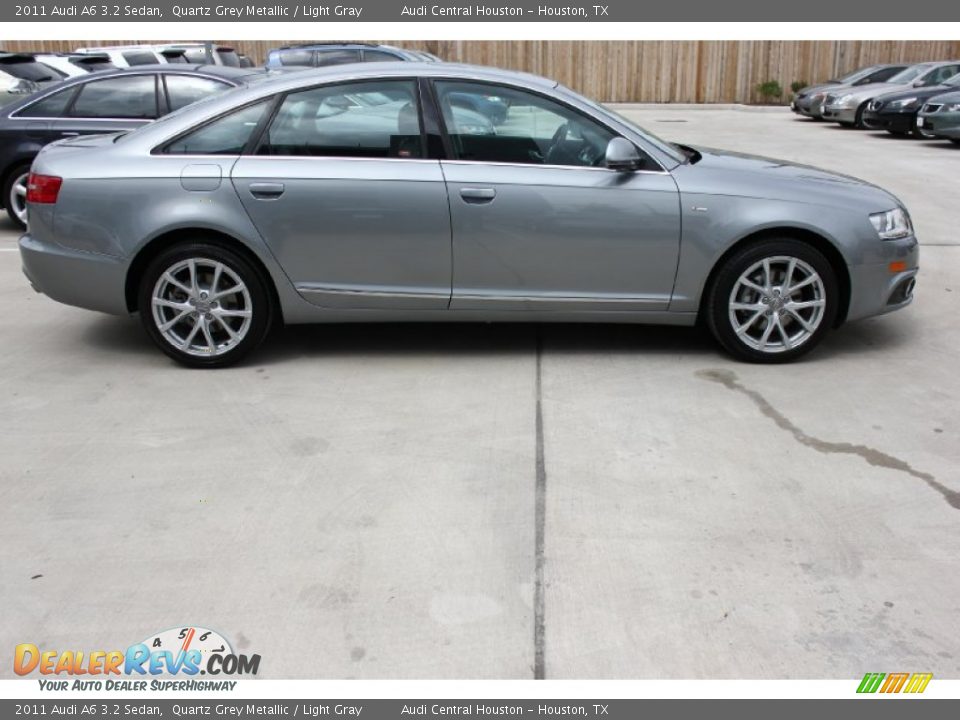 Quartz Grey Metallic 2011 Audi A6 3.2 Sedan Photo #13