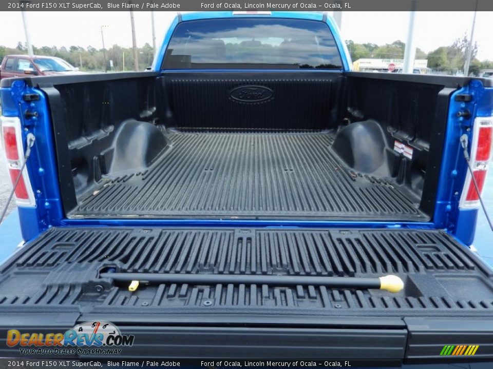 2014 Ford F150 XLT SuperCab Blue Flame / Pale Adobe Photo #4