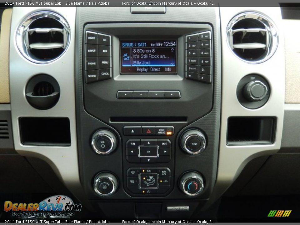2014 Ford F150 XLT SuperCab Blue Flame / Pale Adobe Photo #10