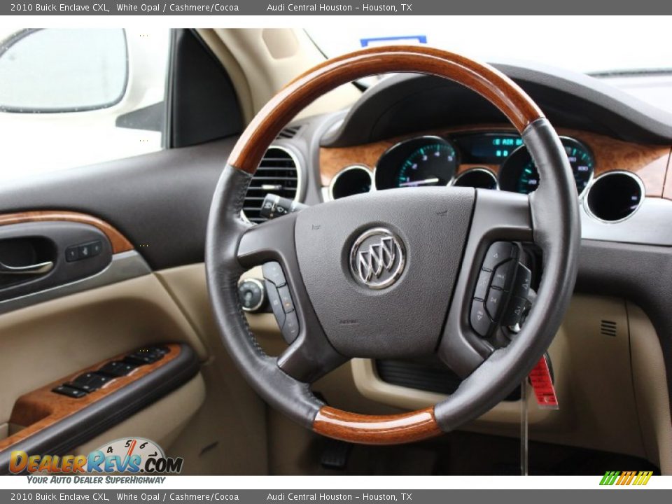 2010 Buick Enclave CXL Steering Wheel Photo #32