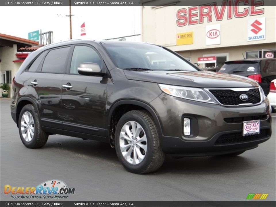 2015 Kia Sorento EX Gray / Black Photo #1