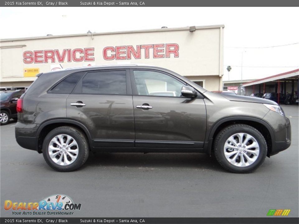 2015 Kia Sorento EX Gray / Black Photo #2