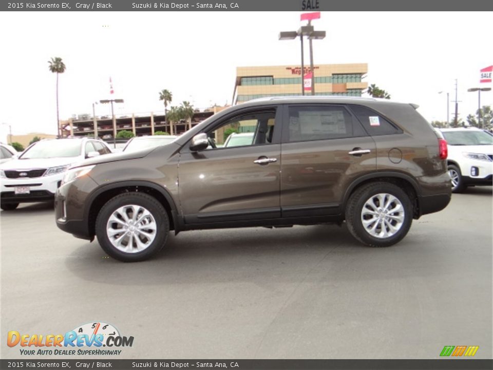 2015 Kia Sorento EX Gray / Black Photo #5