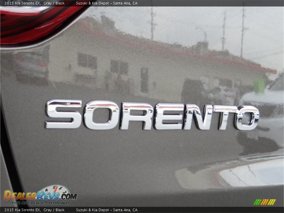2015 Kia Sorento EX Gray / Black Photo #8