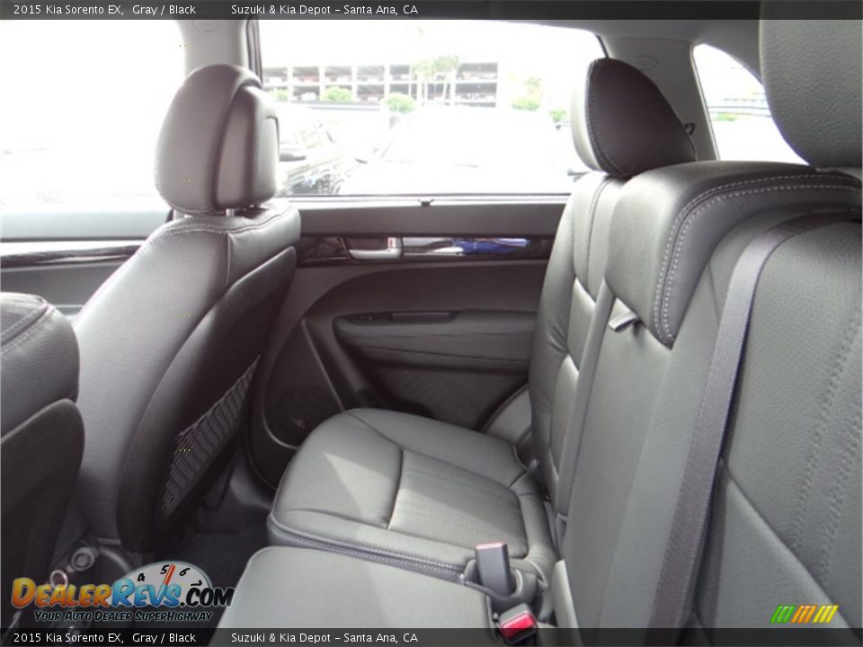 2015 Kia Sorento EX Gray / Black Photo #9