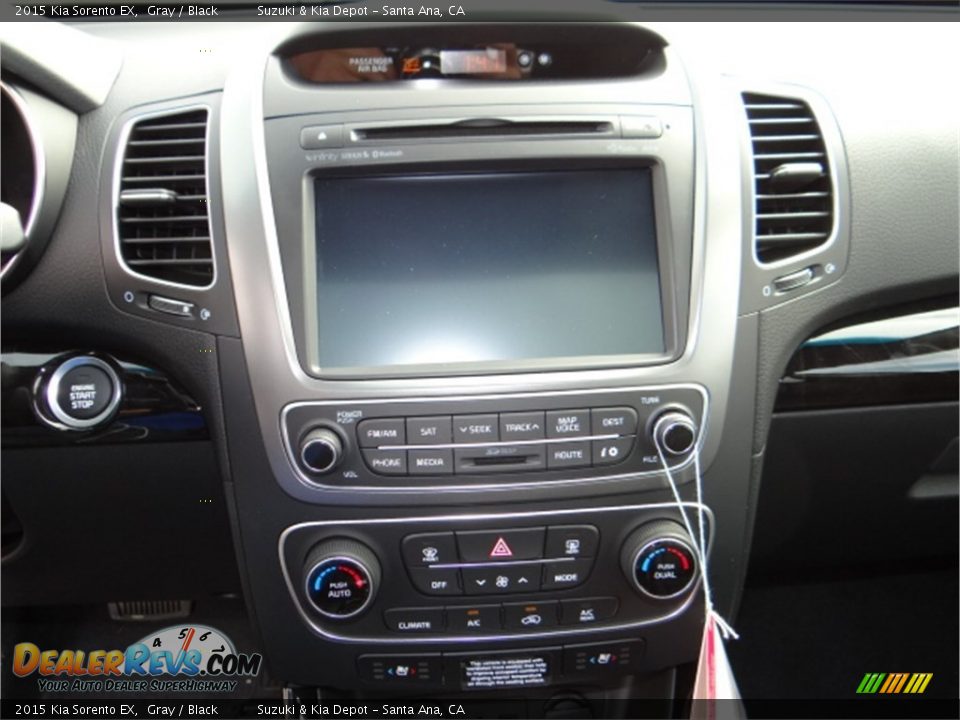 2015 Kia Sorento EX Gray / Black Photo #12