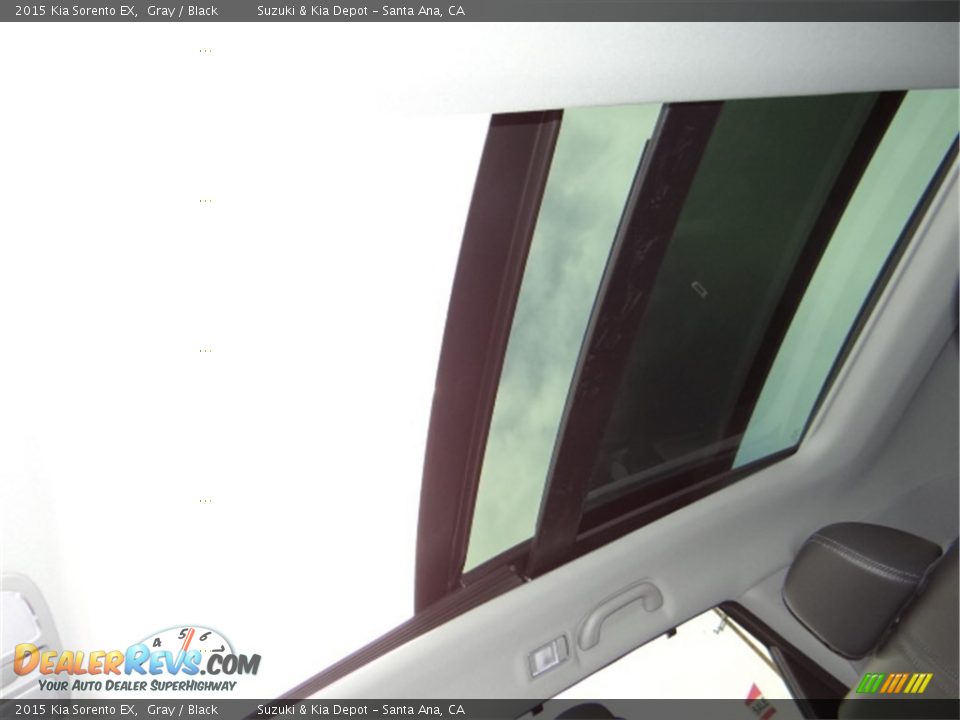 2015 Kia Sorento EX Gray / Black Photo #13