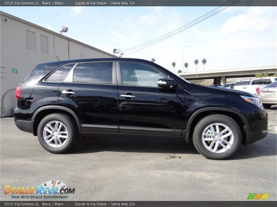 Black 2015 Kia Sorento LX Photo #2