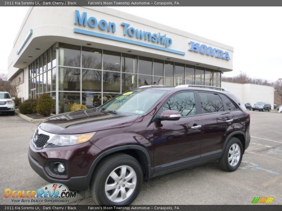 2011 Kia Sorento LX Dark Cherry / Black Photo #1